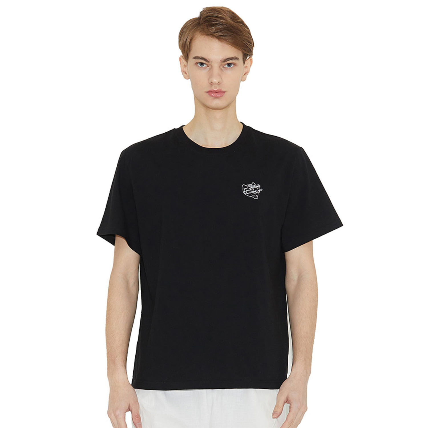 호랑이 반팔티셔츠Tiger short sleeve T-shirts(Standard fit) Black