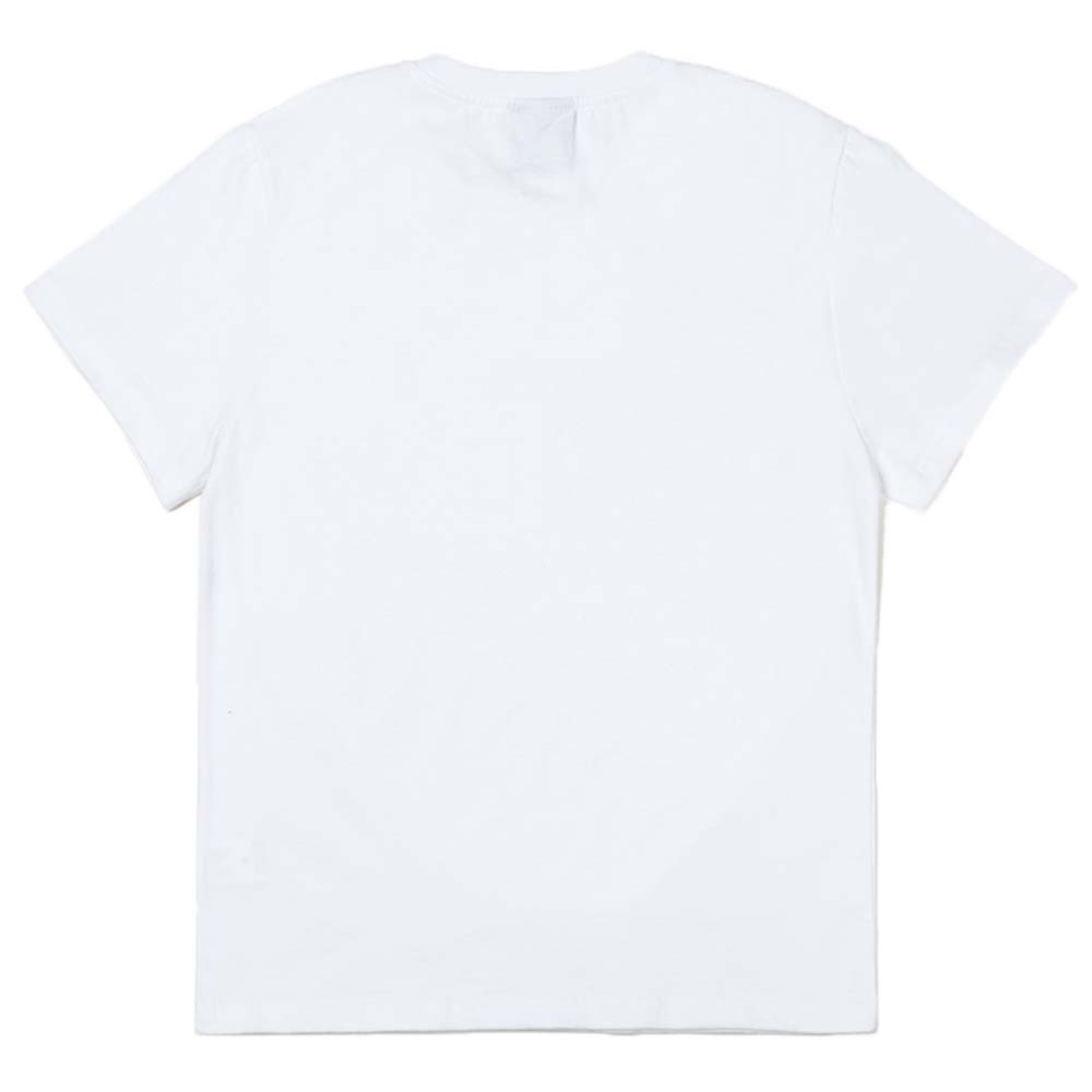 한글 스마일 반팔 티셔츠 화이트 Korean smile Standard-fit short sleeve T-shirts (White)